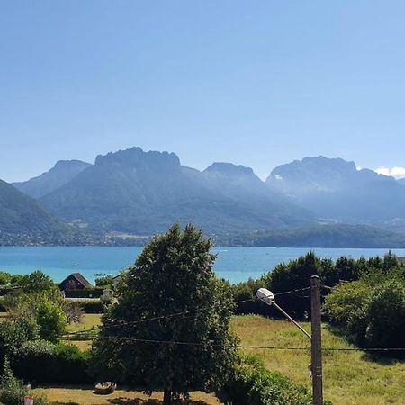Charmant Duplex Face Au Lac Sévrier Εξωτερικό φωτογραφία